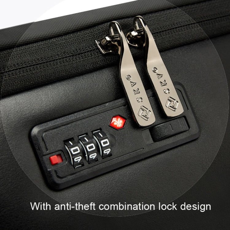 SKV B20430 Men Large Capacity Commute Computer Bag Business Casual Backpack(Grey) - free shipping - PMC Jewellery - Order now!