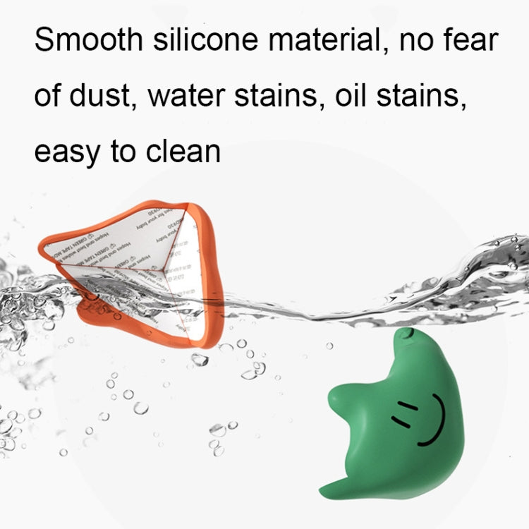 Baby Table Corner Anti-collision Silicone Protective Cover(Orange) - Crash Pads by PMC TechLife | Online Shopping South Africa | PMC TechLife | Buy Now Pay Later Mobicred