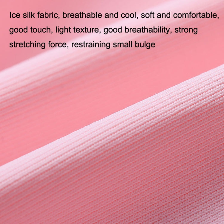 1 Pair XC-14 Riding Driving Sunscreen Anti-UV Fingerless Ice Silk Gloves, Style: Line (Pink) - Safety Gloves by PMC TechLife | Online Shopping South Africa | PMC TechLife | Buy Now Pay Later Mobicred