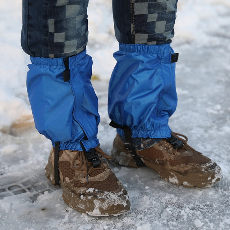 04 Outdoor Short Mountaineering Anti-Snow Leg Covers(Navy Blue) - Mountaineering Outfit by PMC TechLife | Online Shopping South Africa | PMC TechLife | Buy Now Pay Later Mobicred