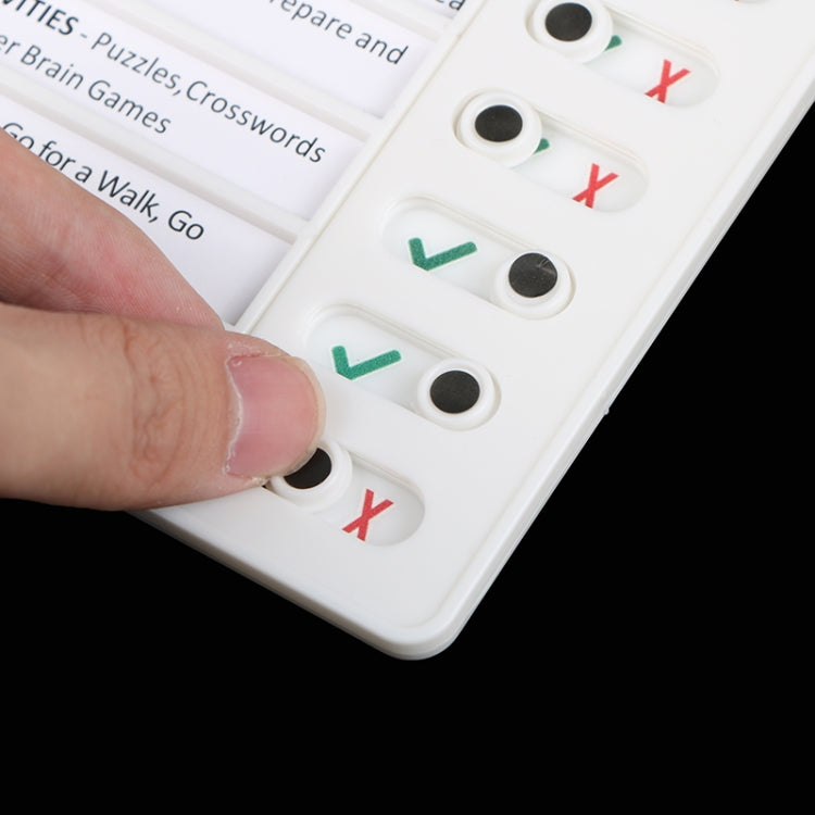 Wall Hanging Checklist Memo Boards Adjustable Checklist Board,Style: My Chores - Gadgets by PMC TechLife | Online Shopping South Africa | PMC TechLife