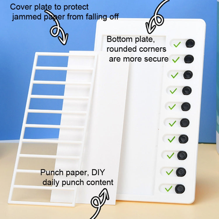 Wall Hanging Checklist Memo Boards Adjustable Checklist Board,Style: Blank Paper Card - Gadgets by PMC TechLife | Online Shopping South Africa | PMC TechLife