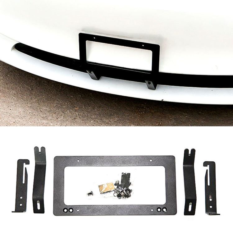 Punch-free Front License Plate Holder American License Plate Bracket(For Tesla Model Y) - free shipping - PMC TechLife - Order now!