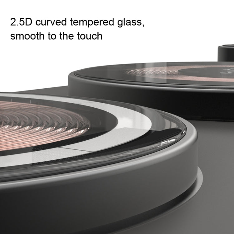 T01 15W 3 in 1 Wireless Charger Foldable Clear Glass Portable Fast Charger - free shipping - PMC Jewellery - Order now!