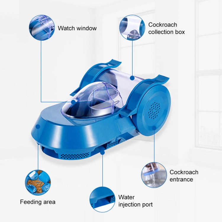 Cockroaches Capture Device Non-Toxic Campaign Catcher Kitchen Toilet Cockroach House(Blue) - Traps by PMC TechLife | Online Shopping South Africa | PMC TechLife | Buy Now Pay Later Mobicred