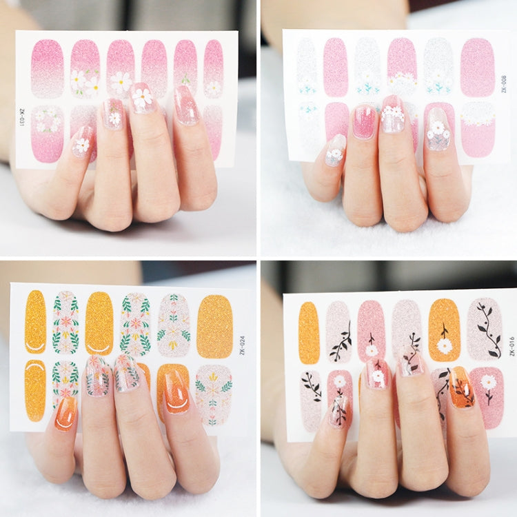 10 PCS 3D Hot Stamping Waterproof Nail Art Sticker(Z/A117) - free shipping - PMC Jewellery - Order now!
