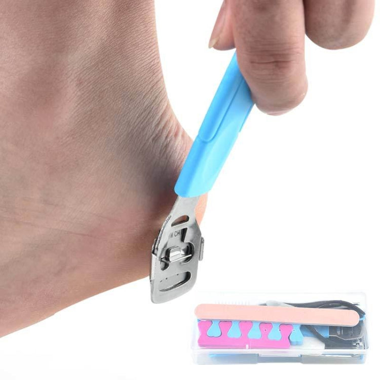HT16-2 16 In 1 Foot File And Grinder Peeling Pedicure Set(Blue) - Grinding Tools & Accessories by PMC TechLife | Online Shopping South Africa | PMC TechLife | Buy Now Pay Later Mobicred