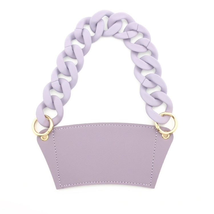 Phone Case Plastic Bracelet DIY Bag Carry Strap Cup Sleeve(Light Purple) - free shipping - PMc TechLife - Order now!