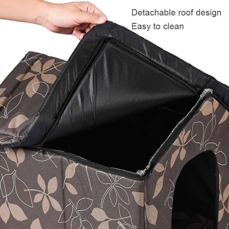 Outdoor Waterproof Oxford Cloth Pet Nest Pet Tent, Size: S(Leaves) - Trees & Condos by PMC TechLife | Online Shopping South Africa | PMC TechLife