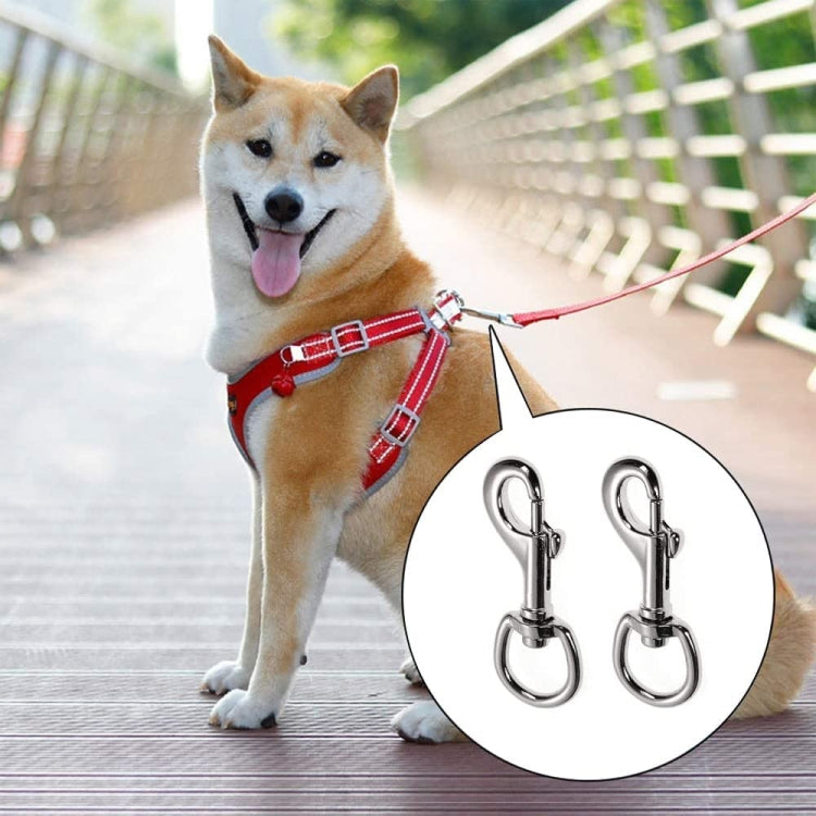 Stainless Steel Swivel Single Hook Pet Leash Hook, Specification: 80mm - Hooks by PMC TechLife | Online Shopping South Africa | PMC TechLife | Buy Now Pay Later Mobicred