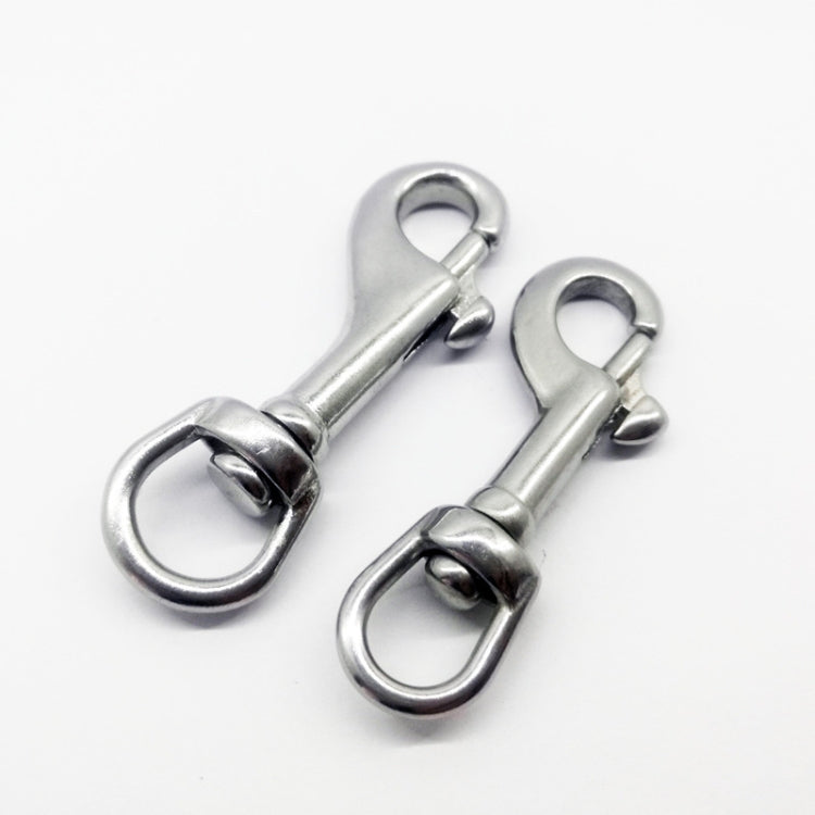 Stainless Steel Swivel Single Hook Pet Leash Hook, Specification: 120mm - Hooks by PMC TechLife | Online Shopping South Africa | PMC TechLife | Buy Now Pay Later Mobicred