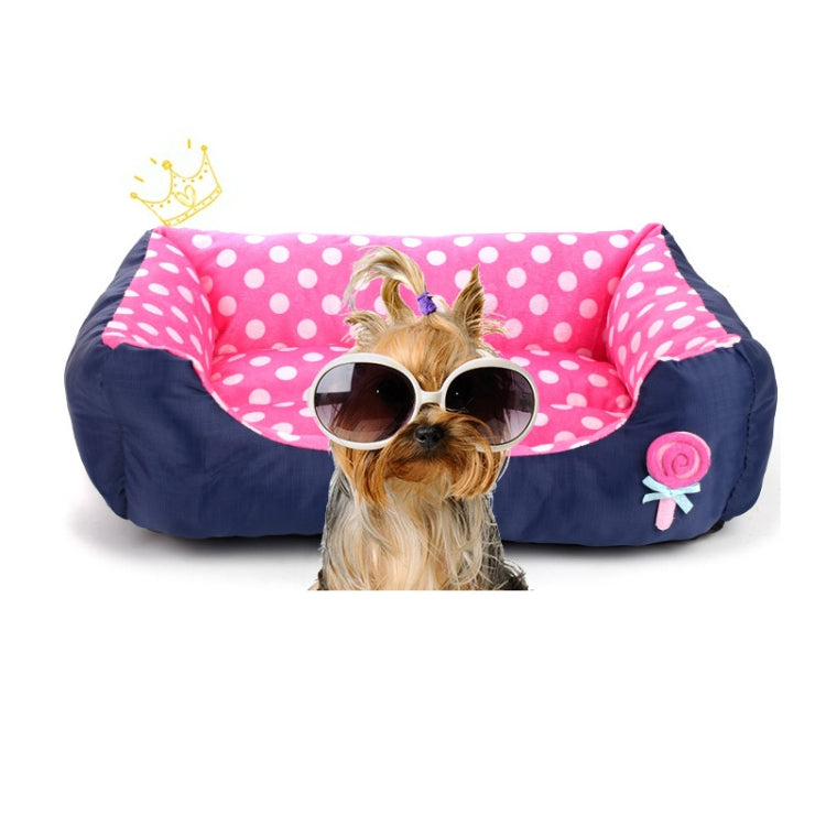 Cartoon Pet Kennel Square Cushion For Small And Medium Pet, Specification: L(Yellow) - Beds by PMC TechLife | Online Shopping South Africa | PMC TechLife | Buy Now Pay Later Mobicred
