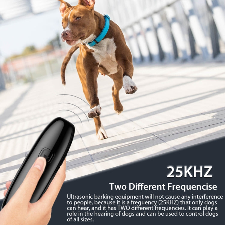 UB100 Ultrasonic Trainer Barking Device Handheld Portable Driving Artifact(Silver) - Training Aids by PMC TechLife | Online Shopping South Africa | PMC TechLife | Buy Now Pay Later Mobicred