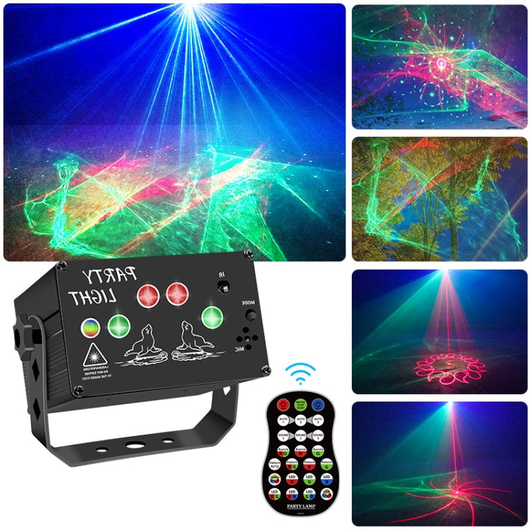 T10 Voice-Controlled Mini Stage Laser Light Atmosphere Light With Remote Control - Laser Stage Lighting by PMC TechLife | Online Shopping South Africa | PMC TechLife