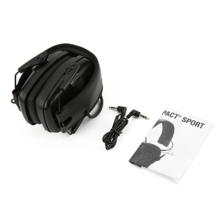 Noise-cancelling Headphones Noise-isolating Earmuffs For Outdoor Work(Black) - Workplace Safety Supplies by PMC TechLife | Online Shopping South Africa | PMC TechLife