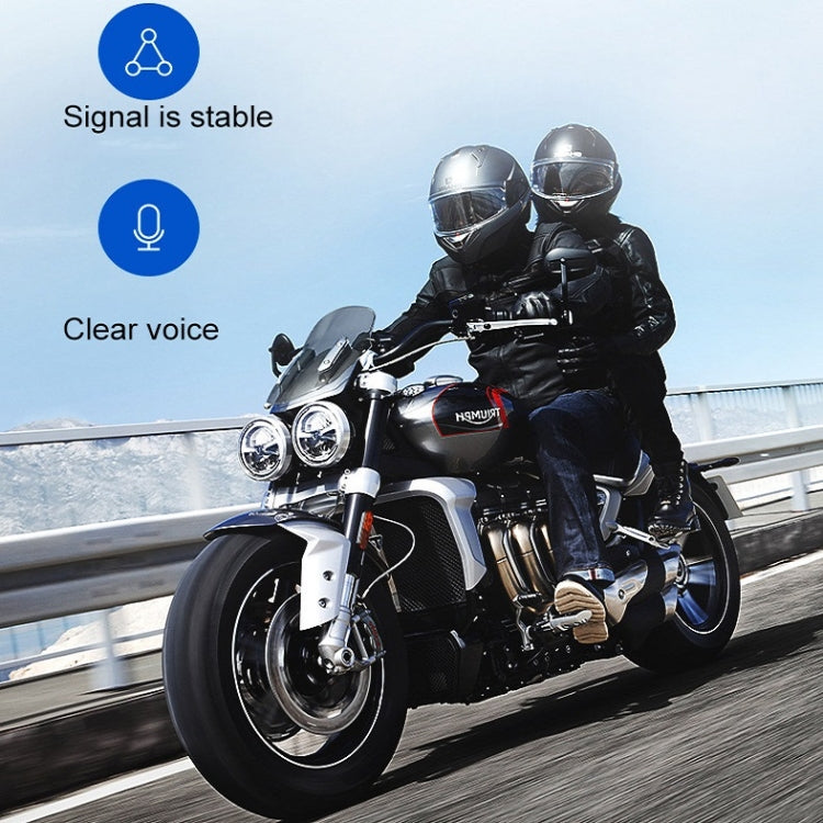 Motorcycle Helmet Call Music Navigation Bluetooth Headset, Color: Yellow(Soft Pipe Microphone) - Motorcycle Walkie Talkie by PMC TechLife | Online Shopping South Africa | PMC TechLife | Buy Now Pay Later Mobicred