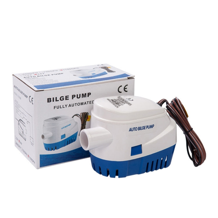 750GPH-12V Blue  Automatic Bilge Pump Submersible Water Electric Pump For Yacht Marine Boat - Marine Accessories & Parts by PMC TechLife | Online Shopping South Africa | PMC TechLife | Buy Now Pay Later Mobicred