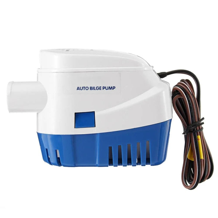 600GPH-24V Blue Automatic Bilge Pump Submersible Water Electric Pump For Yacht Marine Boat - Marine Accessories & Parts by PMC TechLife | Online Shopping South Africa | PMC TechLife | Buy Now Pay Later Mobicred