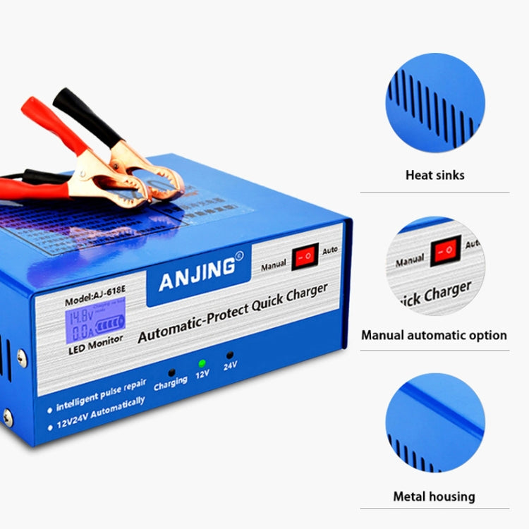 ANJING AJ-618E Battery Charger Car Battery Repairer, Model: AU Plug - free shipping - PMC TechLife - Order now!