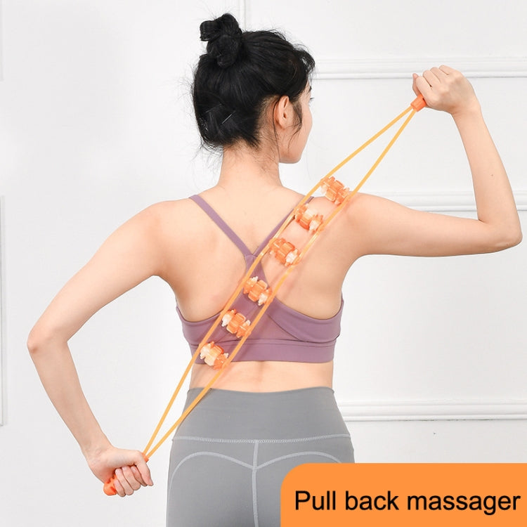 3PCS Plastic Back Puller Shoulder Waist Back Manual Roller Massager, Style: Three Wheels (Yellow) - free shipping - PMC TechLife - Order now!