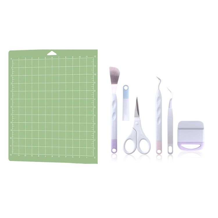 5 In 1+Cutting Pad Vinyl Weeding Tool Set DIY Silhouette Embossed Engraving Tool - free shipping - PMC TechLife - Order now!