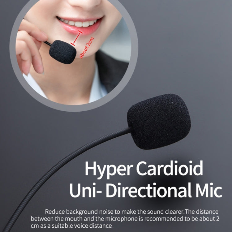 DANYIN BH69 Unilateral Bluetooth Business Talk Headset Customer Service Wireless Voice Wheat(Black) - free shipping - PMC Jewellery - Order now!