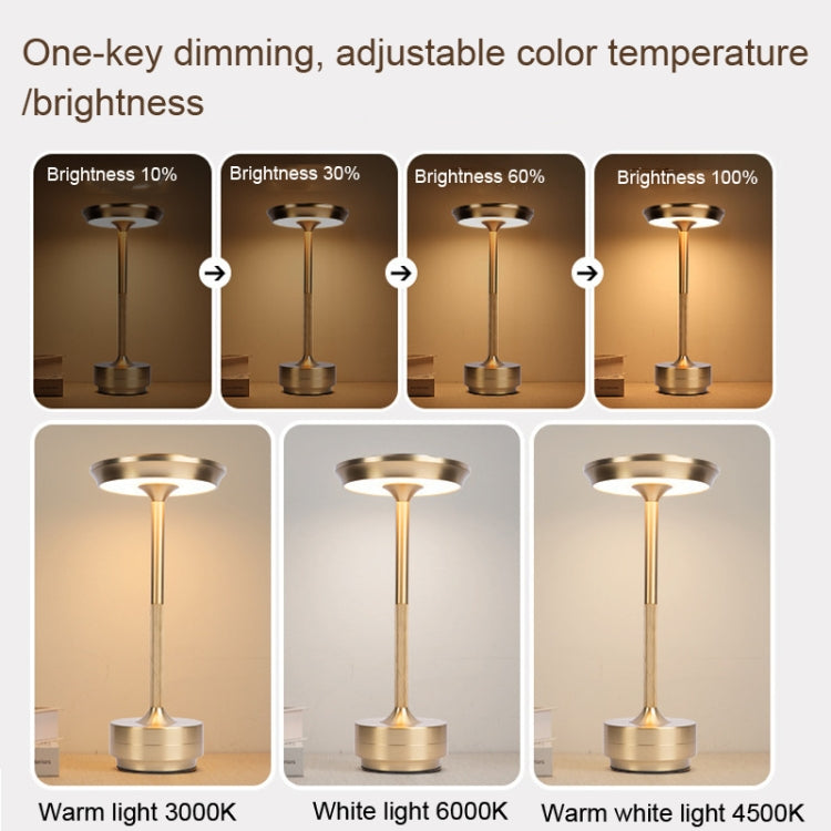 Rechargeable Desk Lamp Removable Desk Lamp Bar Atmosphere Night Light(Silver) -  by PMC TechLife | Online Shopping South Africa | PMC TechLife