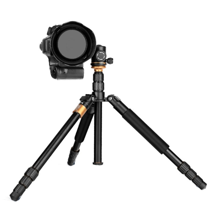 QingZhuangShiDai Q999S Portable Projector Photography Camera Live Gimbal Tripod(Black) - free shipping - PMC TechLife - Order now!