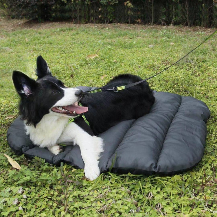 Pet Outdoor Waterproof Cushion Camping Cats And Dog Sleeping Pad, Size: Small 80x70cm(Grey) - Pads by PMC TechLife | Online Shopping South Africa | PMC TechLife | Buy Now Pay Later Mobicred