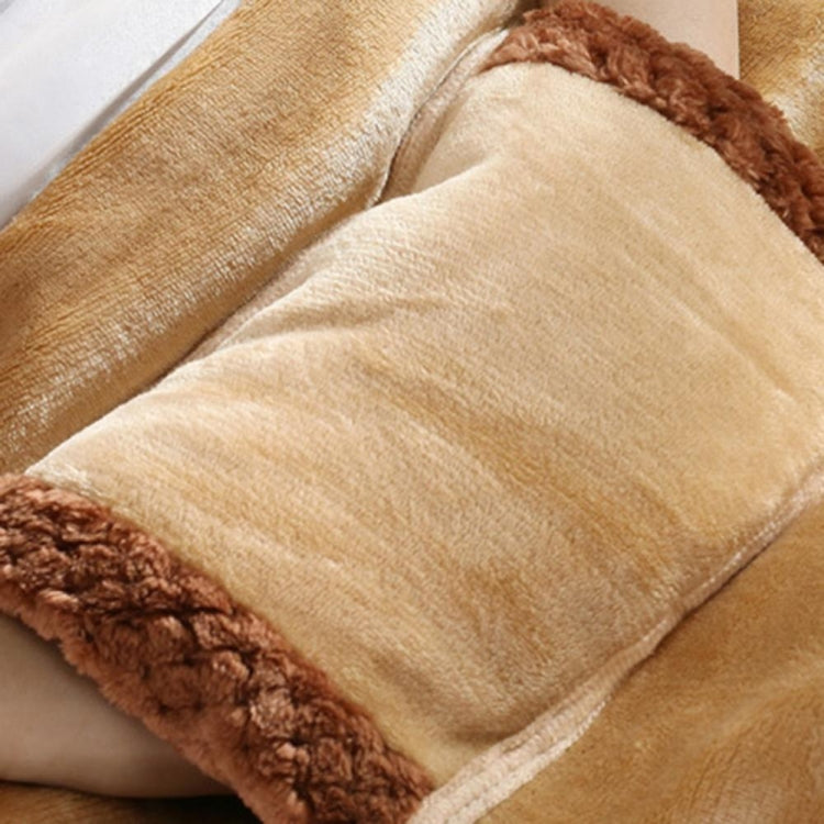 5V USB Electric Blanket Multi-functional Hand Warmer Knee Pad Flannel  Blanket 60x80cm(Camel) - Electric Blankets by PMC TechLife | Online Shopping South Africa | PMC TechLife | Buy Now Pay Later Mobicred