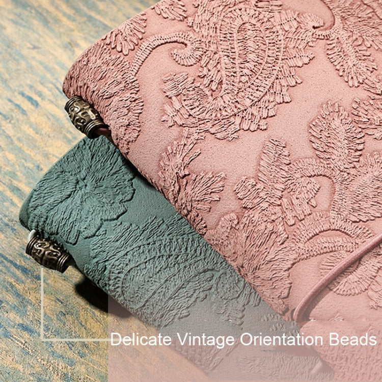 A6  Retro Lace Carved Girls Hand Ledger Diary With 3 Separate Inner Pages(Pink) - Notebooks by PMc TechLife | Online Shopping South Africa | PMc TechLife | Buy Now Pay Later Mobicred