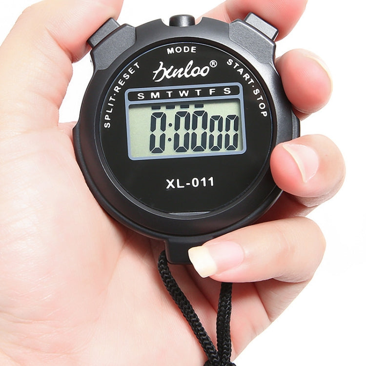 XINLOO XL-011 Display Single Memory Stopwatch Running Fitness Training Electronic Timer(Blue) - Pedometer by null | Online Shopping South Africa | PMC TechLife | Buy Now Pay Later Mobicred
