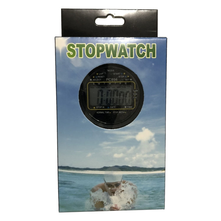 PC894 Electronic Stopwatch Timer Sports Fitness Training Referee Stopwatch - Pedometer by PMC TechLife | Online Shopping South Africa | PMC TechLife