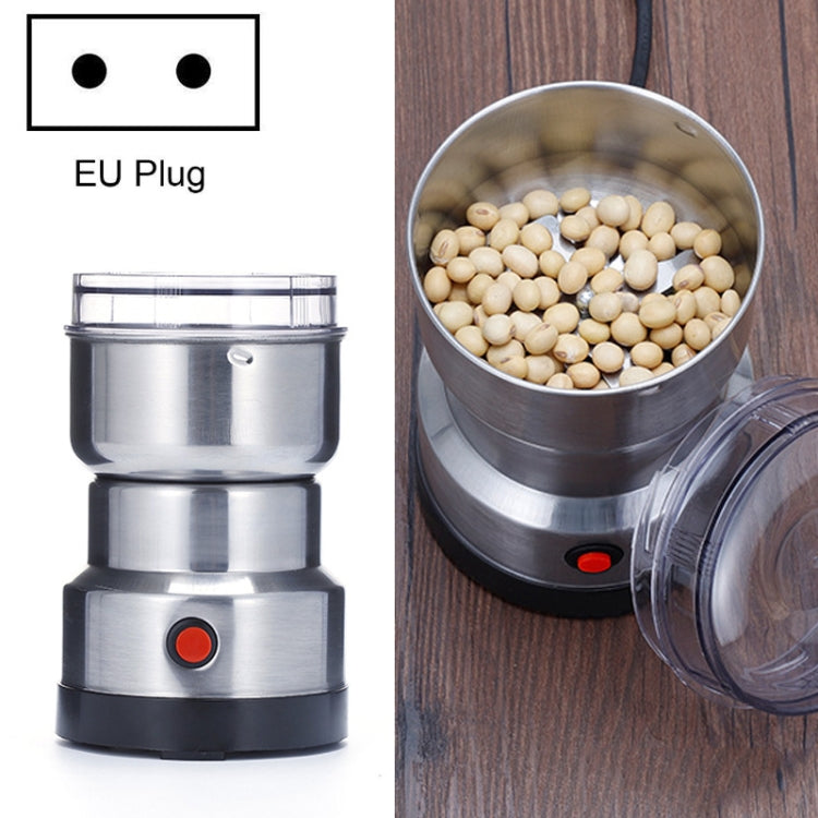 Household Whole Grain Crushing Machine Coffee Grinder EU Plug - Stirrer & Squeezer by PMC TechLife | Online Shopping South Africa | PMC TechLife