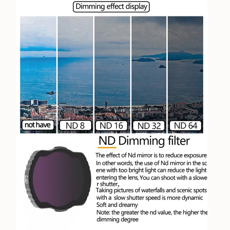 JSR  Adjustable Filter For DJI Avata,Style: CPL ND8 ND16 - free shipping - PMC TechLife - Order now!