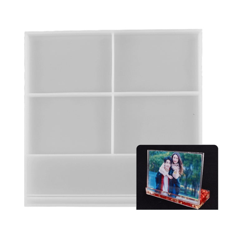 Heart-shaped Square Photo Frame Display DIY Silicone Mould, Spec: L (Square) - Arts & Crafts by PMC TechLife | Online Shopping South Africa | PMC TechLife