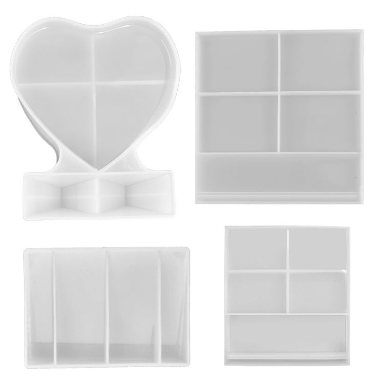 Heart-shaped Square Photo Frame Display DIY Silicone Mould, Spec: L (Square) - Arts & Crafts by PMC TechLife | Online Shopping South Africa | PMC TechLife