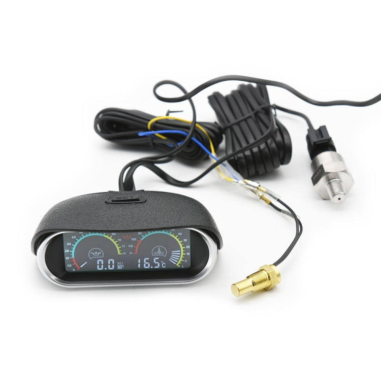 Agricultural Vehicle Car Modification Instrument, Style: Oil Meter (M18x1.5) With Voltage - Clocks & Car Meters by PMC TechLife | Online Shopping South Africa | PMC TechLife | Buy Now Pay Later Mobicred