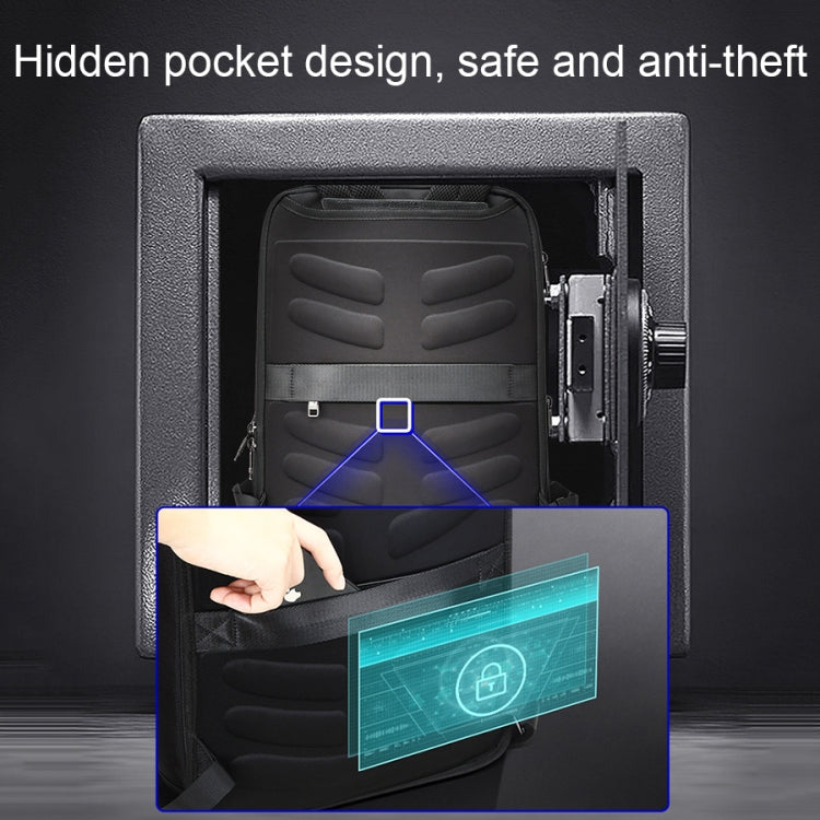 Bopai 61-120621A Outdoor Waterproof Laptop Backpack with USB Charging Port, Spec: Regular Version - free shipping - PMC Jewellery - Order now!