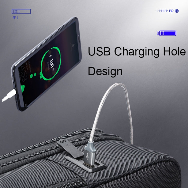 Bopai 61-120621A Outdoor Waterproof Laptop Backpack with USB Charging Port, Spec: Expansion Version - free shipping - PMC Jewellery - Order now!