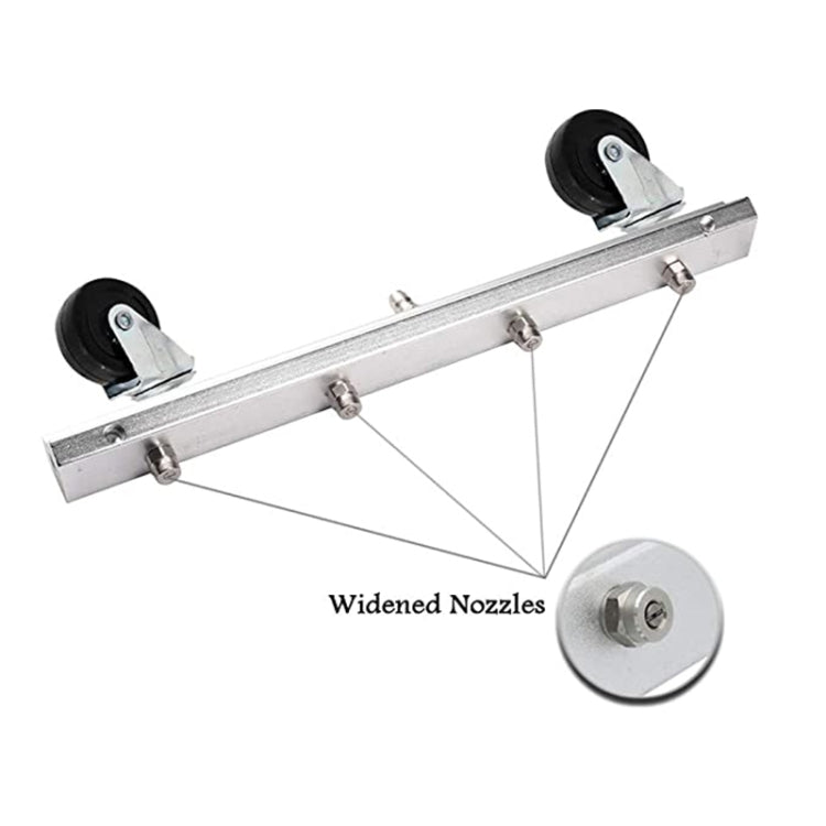 XD02 Mobile High Pressure Car Wash Machine Parts Car Chassis Cleaner(4 Holes) - Car washing supplies by PMC TechLife | Online Shopping South Africa | PMC TechLife | Buy Now Pay Later Mobicred