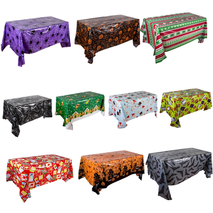 Christmas Halloween Party Event Decoration Tablecloth(Red Snowman) - Halloween Prop Decorations by PMC TechLife | Online Shopping South Africa | PMC TechLife | Buy Now Pay Later Mobicred