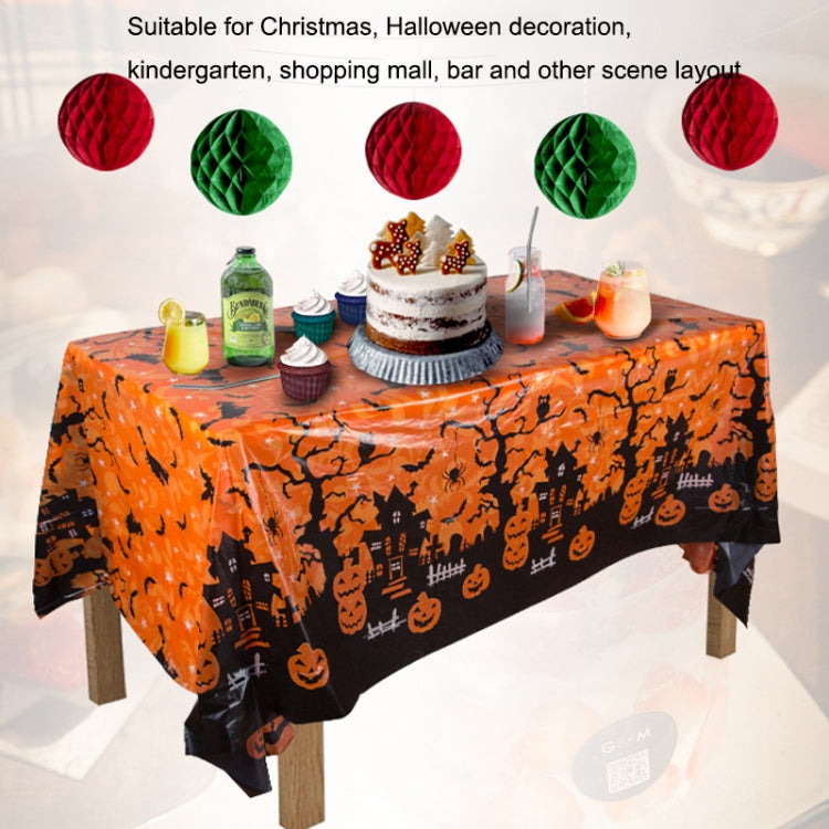 Christmas Halloween Party Event Decoration Tablecloth(Red Snowman) - Halloween Prop Decorations by PMC TechLife | Online Shopping South Africa | PMC TechLife | Buy Now Pay Later Mobicred