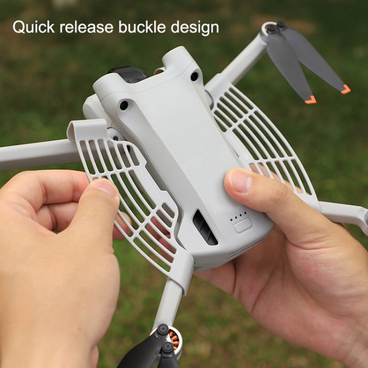 1 Pair Sunnylife MM3-HS464 For DJI Mini 3 Pro Hand Guard Hand-held Take-off And Landing Safety Guard(Light Grey) - Other by Sunnylife | Online Shopping South Africa | PMC TechLife | Buy Now Pay Later Mobicred
