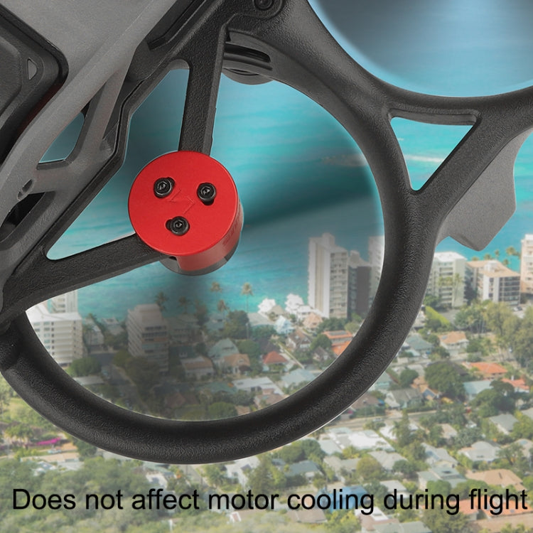 4 PCS / Set Sunnylife AT-MD475 Dust-proof Waterproof Aluminum Alloy Motor Cover For DJI Avata(Black) - Other by PMC TechLife | Online Shopping South Africa | PMC TechLife | Buy Now Pay Later Mobicred