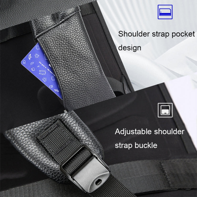 Bopai 61-121561 Multifunctional Anti-theft Laptop Business Backpack with USB Charging Hole(Black) - free shipping - PMC Jewellery - Order now!