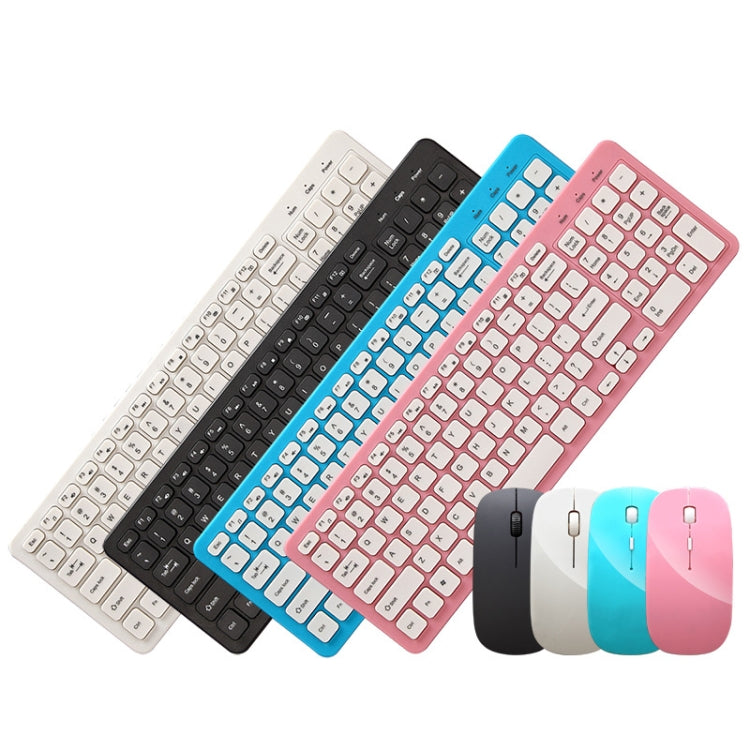 MLD-568 Office Gaming Mute Wireless Mouse Keyboard Set(Pink) - Wireless Keyboard by PMC Jewellery | Online Shopping South Africa | PMC Jewellery | Buy Now Pay Later Mobicred