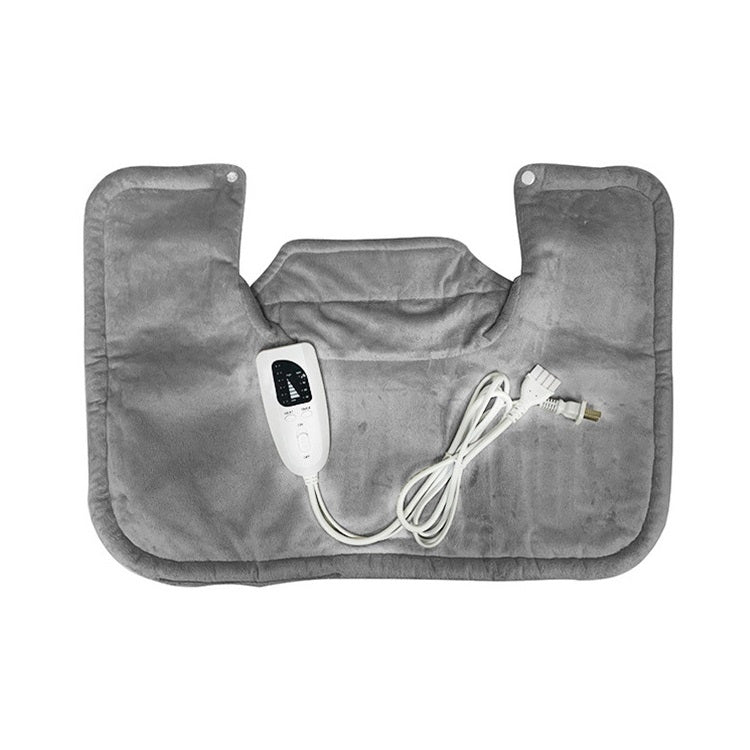 Electric Heated Thermal Shawl On The Back And The Neck EU Plug(Creamy-white) - free shipping - PMC TechLife - Order now!