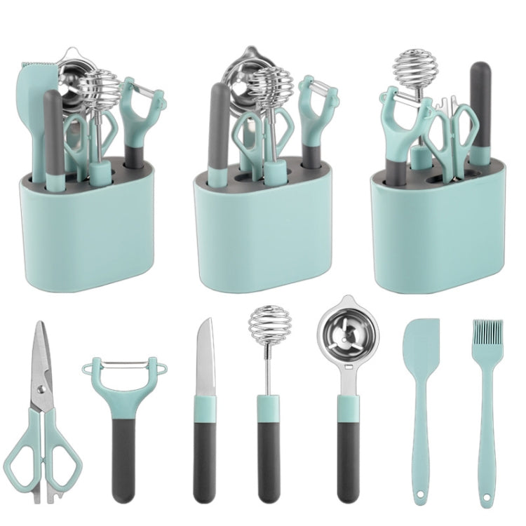 6 PCS / Set Stainless Steel Peeler Kitchen Gadgets Set With Storage Holder - Gadgets by PMC TechLife | Online Shopping South Africa | PMC TechLife | Buy Now Pay Later Mobicred