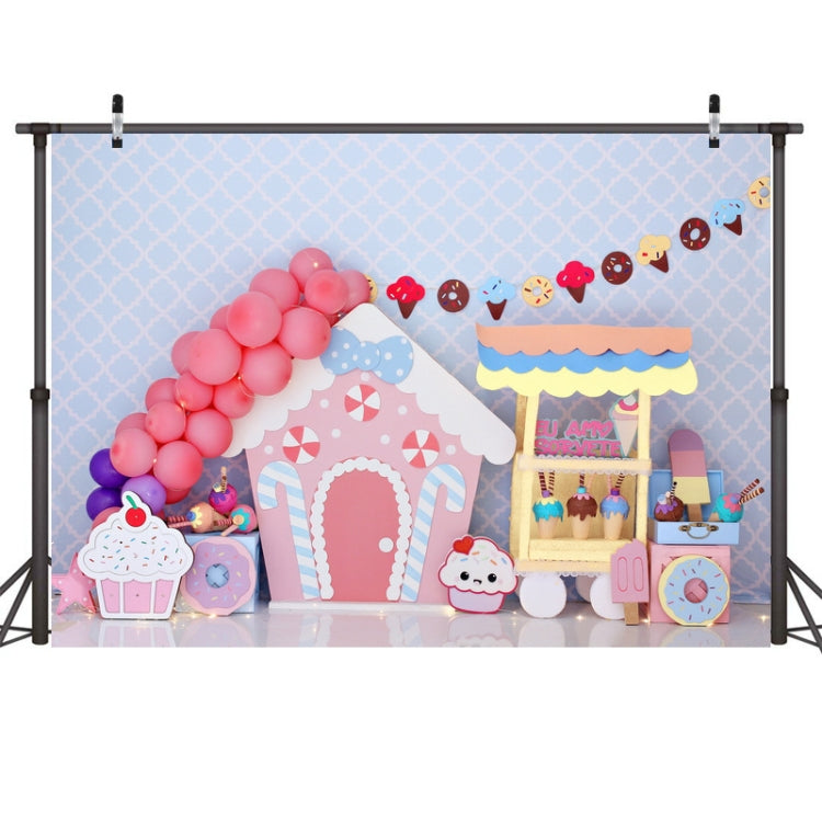 2.1m X 1.5m Birthday Party Shooting 3D Printed Background Cloth(4716) - Birthday Party by PMC TechLife | Online Shopping South Africa | PMC TechLife | Buy Now Pay Later Mobicred